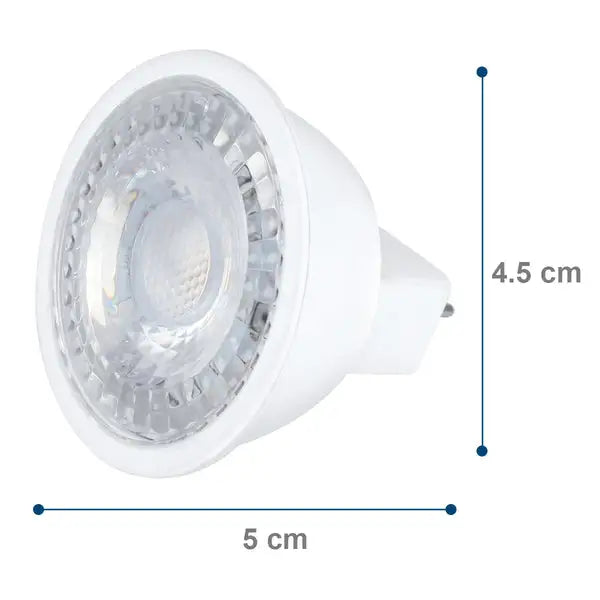 AKSI Foco led 3W MR16 base GU5.3 luz cálida