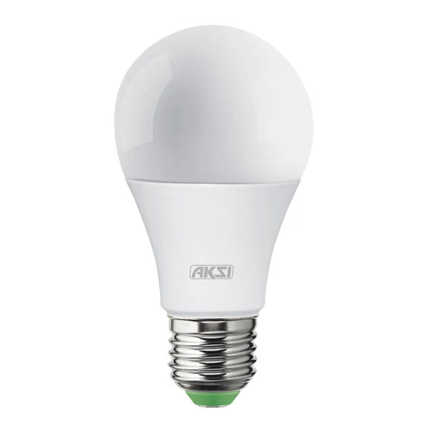 AKSI pack de 10 focos led 9W ECO A19 base E27 luz blanca