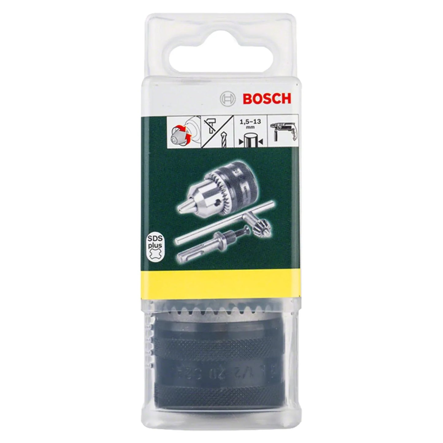 Mandril Bosch con adaptador a SDS PLUS