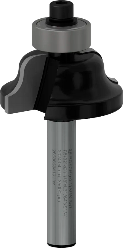 Fresa de perfil romano Bosch Pro de 5/32"