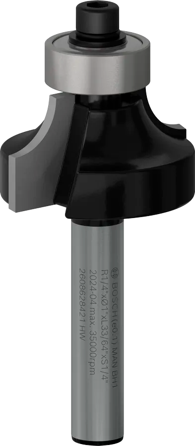 Fresa para redondeo de bordes Bosch Pro de 1/4"