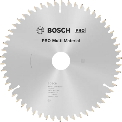 Disco de sierra circular Bosch PRO multimateriales de 40 dientes