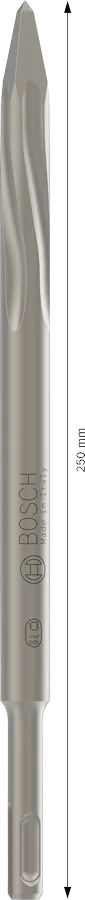 Cincel de punta para demolición Bosch SDS PLUS de 250mm
