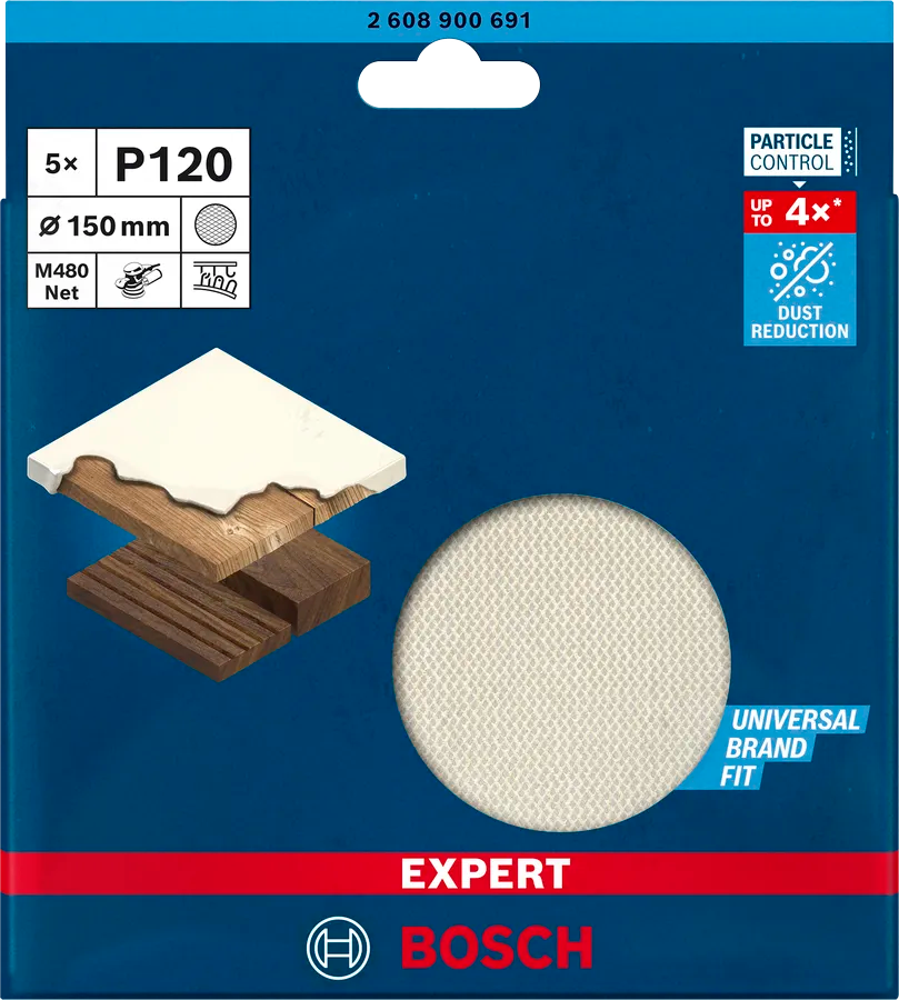 Disco de lija de malla Bosch EXPERT M480