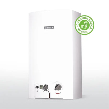 Calentador de gas instantáneo Bosch Minimaxx 16lt/min 3 servicios
