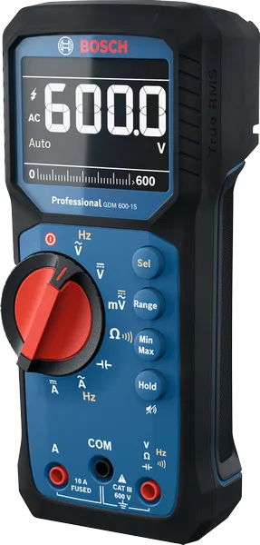 Multímetro digital Bosch Pro GDM 600-15
