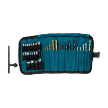 Rotomartillo Bosch Professional GSB 550 RE de 550W con 34 accesorios