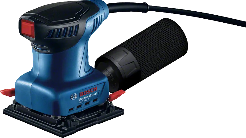 Kit de lijadora orbital Bosch Professional GSS 140 de 220W