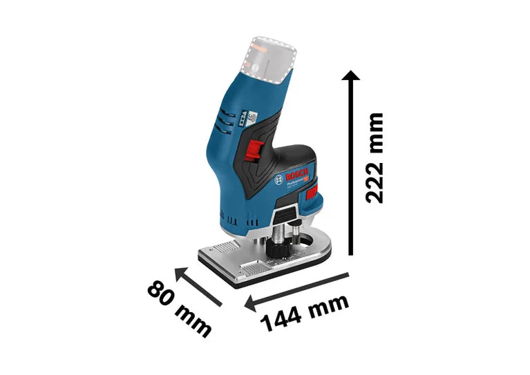 Router inalámbrico Bosch GKF 12V-8 (sin batería)