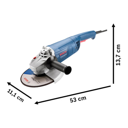 Esmeriladora angular de 9" Bosch GWS 2200-230 vulcano