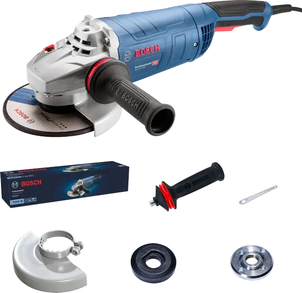Esmeril angular de 7″ Bosch Professional GWS 25-180 Vulcano 2500W