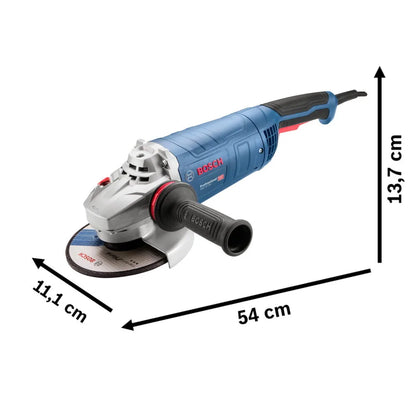Esmeril angular de 7″ Bosch Professional GWS 25-180 Vulcano 2500W
