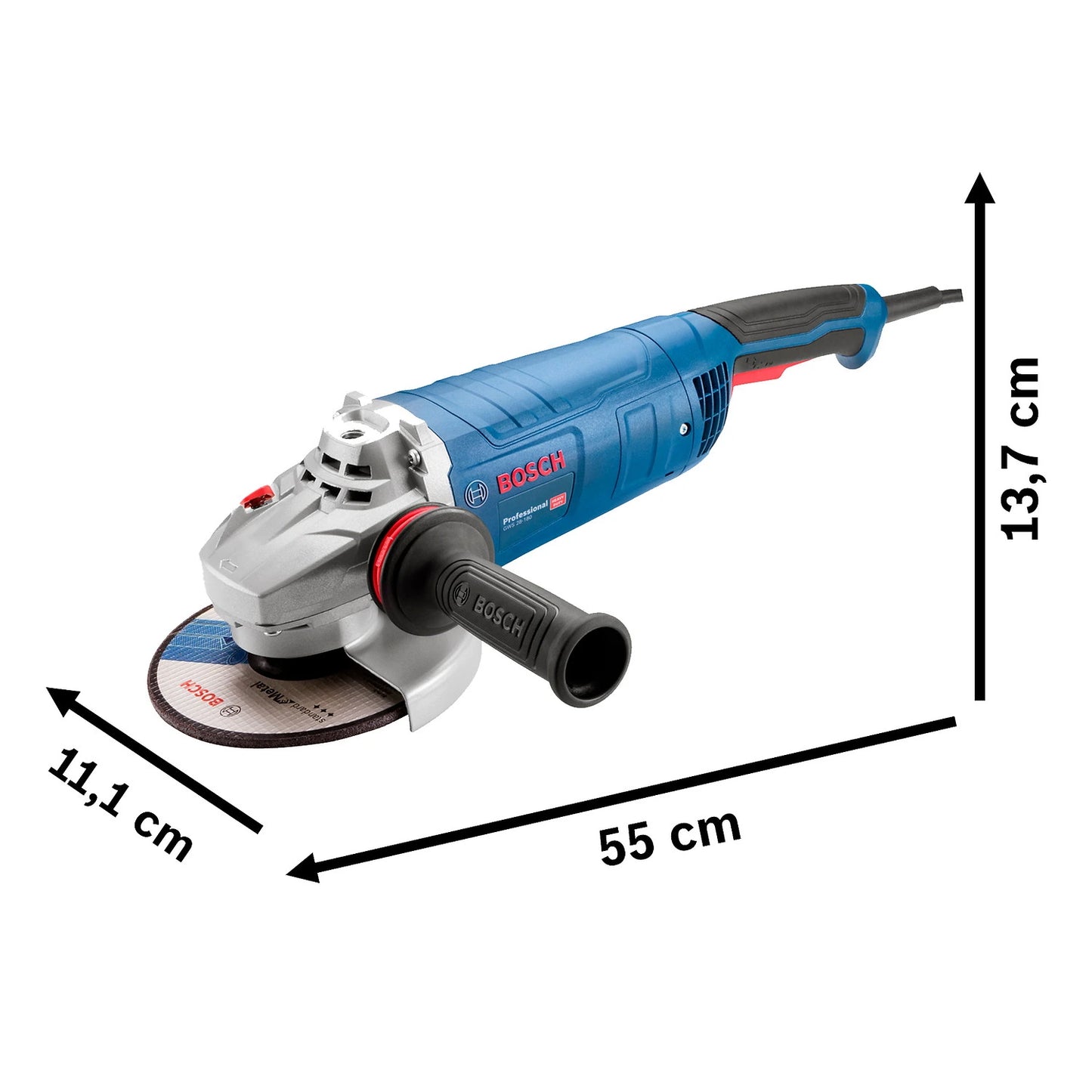 Esmeriladora angular Bosch Vulcano GWS 28-230 de 2800W