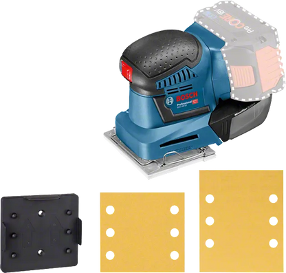 Lijadora orbital inalámbrica Bosch Professional GSS 18V-10 sin batería