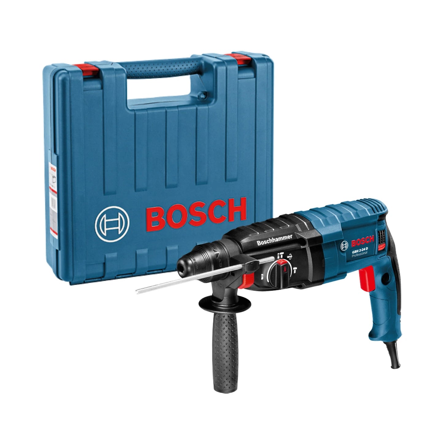 Martillo perforador Bosch Professional GBH 2-24 D de 820W 127V