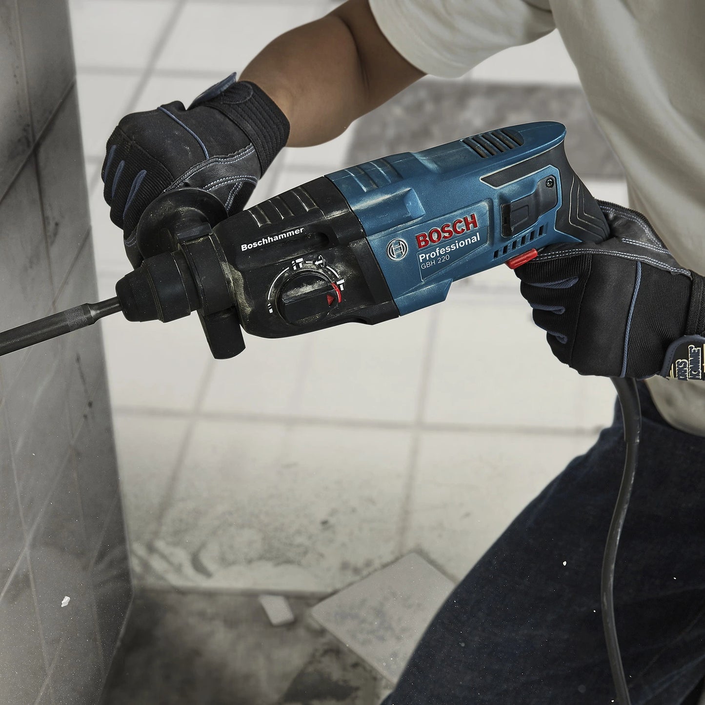 Rotomartillo Bosch Professional GBH 220 de 720W 127V