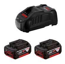 Kit Bosch de 2 baterías GBA 18V 4.0Ah y Cargador GAL 1880 CV