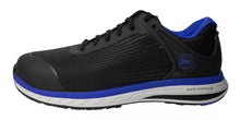 Cargar imagen en el visor de la galería, Tenis industrial dieléctrico negro y azul para hombre Timberland Pro a1xh7
