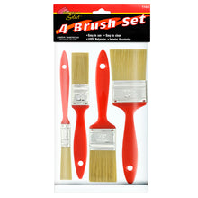 Paquete de 4 brochas de poliester BYP