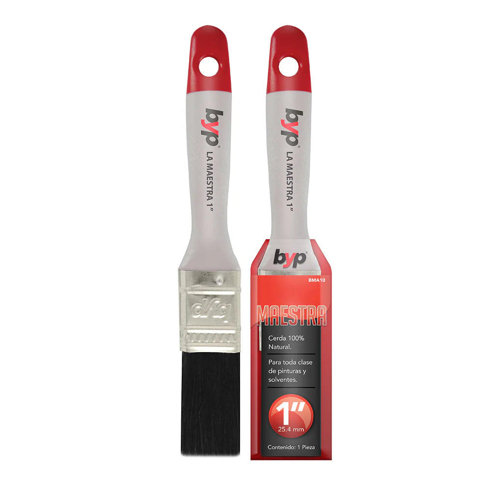 Brocha de cerda natural BYP La maestra