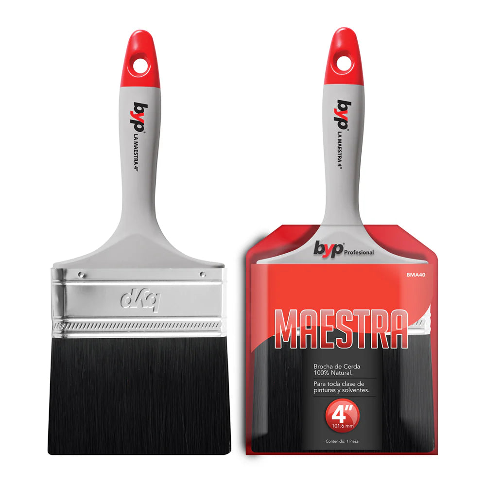 Brocha de cerda natural BYP La maestra