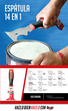 Espátula multiusos BYP 14 en 1
