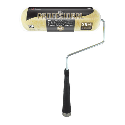 Rodillo de uso profesional BYP para superficies rugosas 5/8 - 9"