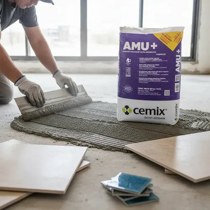 CEMIX AMU+ pegamento multiusos blanco 20 kg