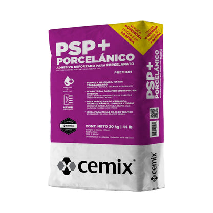 CEMIX PSP + Porcelánico blanco 20 kg