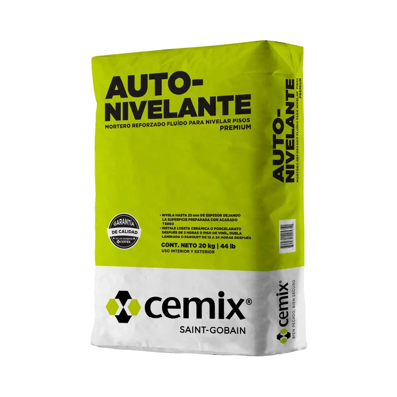 CEMIX Mortero autonivelante gris 20 kg