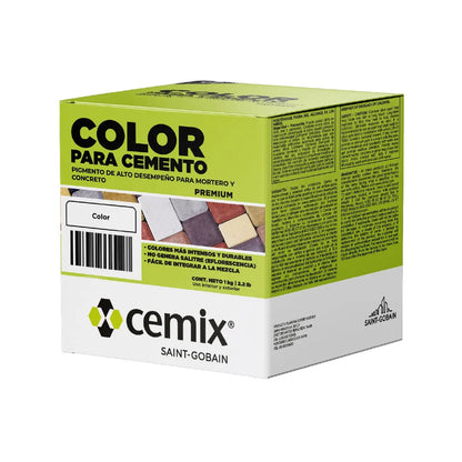 CEMIX Color para cemento en polvo 1 kg