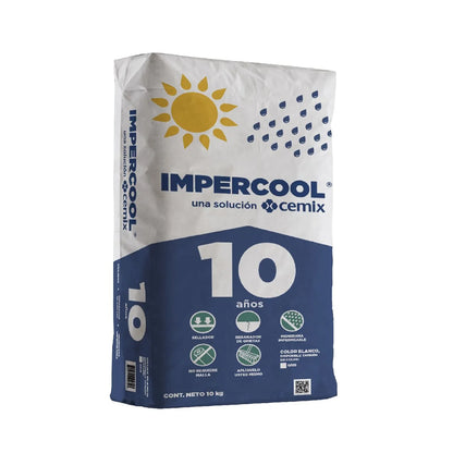CEMIX IMPERCOOL base cemento blanco 10 kg