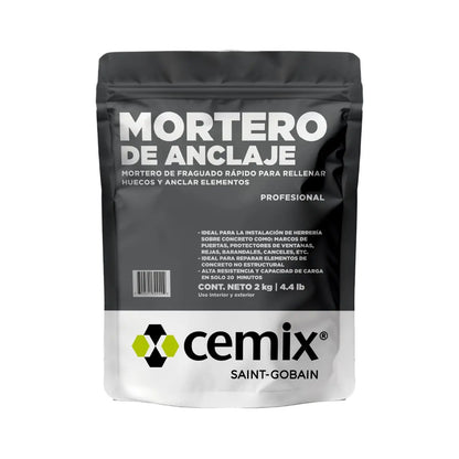 Mortero de anclaje CEMIX de 2 kg