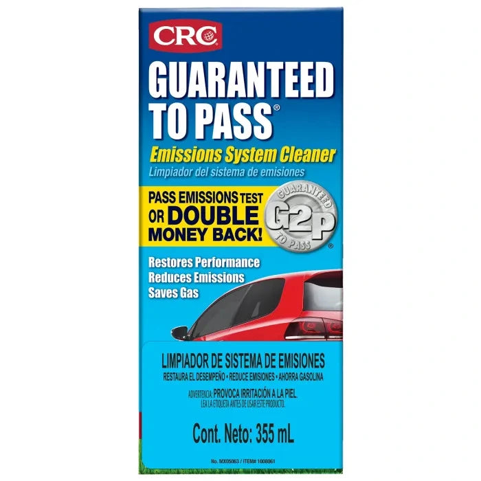 CRC Guaranteed to pass limpiador de sistemas de emisiones 355 ml
