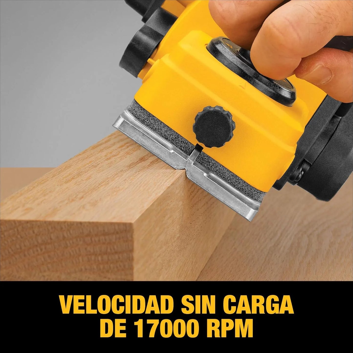 Cepillo eléctrico Dewalt D26676B3 de 550W