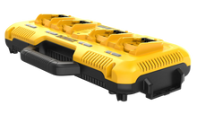 Cargador rápido de baterías Dewalt de 8A 12V-20V MAX y 20V-60V FLEXVOLT con 4 puertos