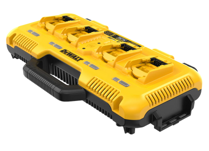 Cargador rápido de baterías Dewalt de 8A 12V-20V MAX y 20V-60V FLEXVOLT con 4 puertos
