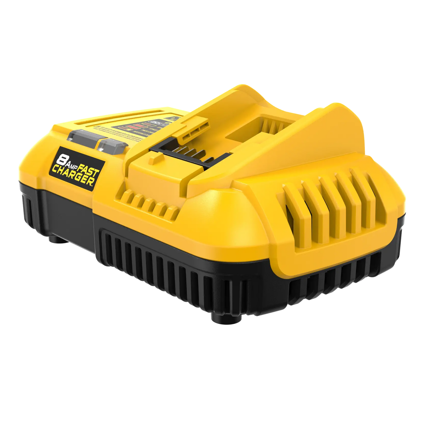 Cargador rápido Dewalt de 8.0Ah para baterías 12V/20V MAX y 20V/60V MAX FLEXVOLT