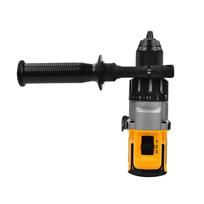 Kit Taladro percutor atornillador Dewalt XR 20V MAX con 2 baterías 20V 5Ah, cargador y maletín
