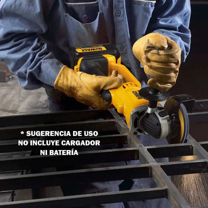 Miniesmeriladora de 4-1/2" inalámbrica Dewalt 20V MAX (solo herramienta)