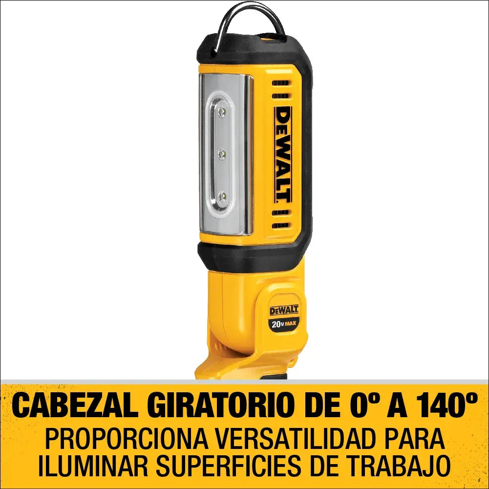 Linterna de trabajo Dewalt DCL050 20V MAX de hasta 1000 lumenes