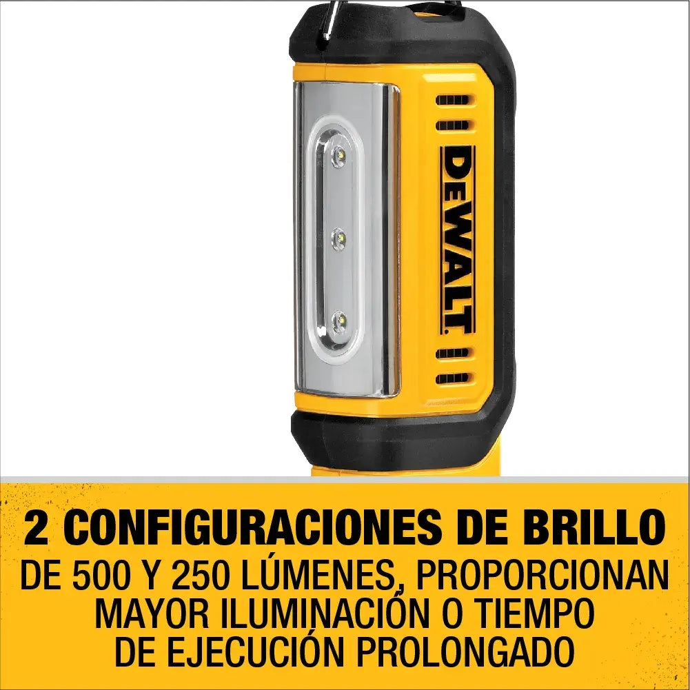 Linterna de trabajo Dewalt DCL050 20V MAX de hasta 1000 lumenes