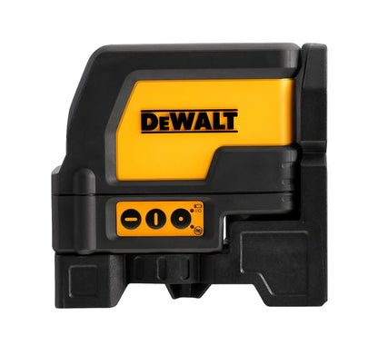 Nivel autonivelante Dewalt DW0822 de línea cruzada y punto de plomada 15m
