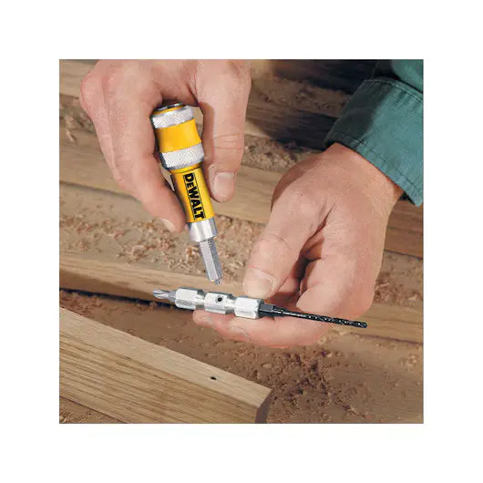 Unidad de cambio rápido con avellanador para madera Dewalt #6