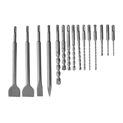 Kit de brocas y cinceles Dewalt DWA0870 SDS-PLUS 15 piezas