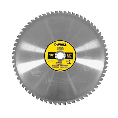 Disco sierra para corte de metales Dewalt de 14" con 66 dientes