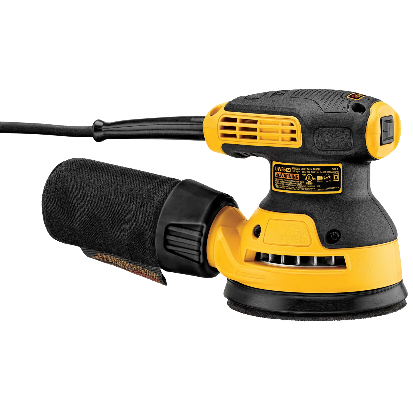 Lijadora Orbital de 5" Dewalt DWE6423 de velocidad variable