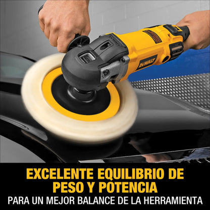 Pulidora Dewalt de 7"-9" de velocidad variable