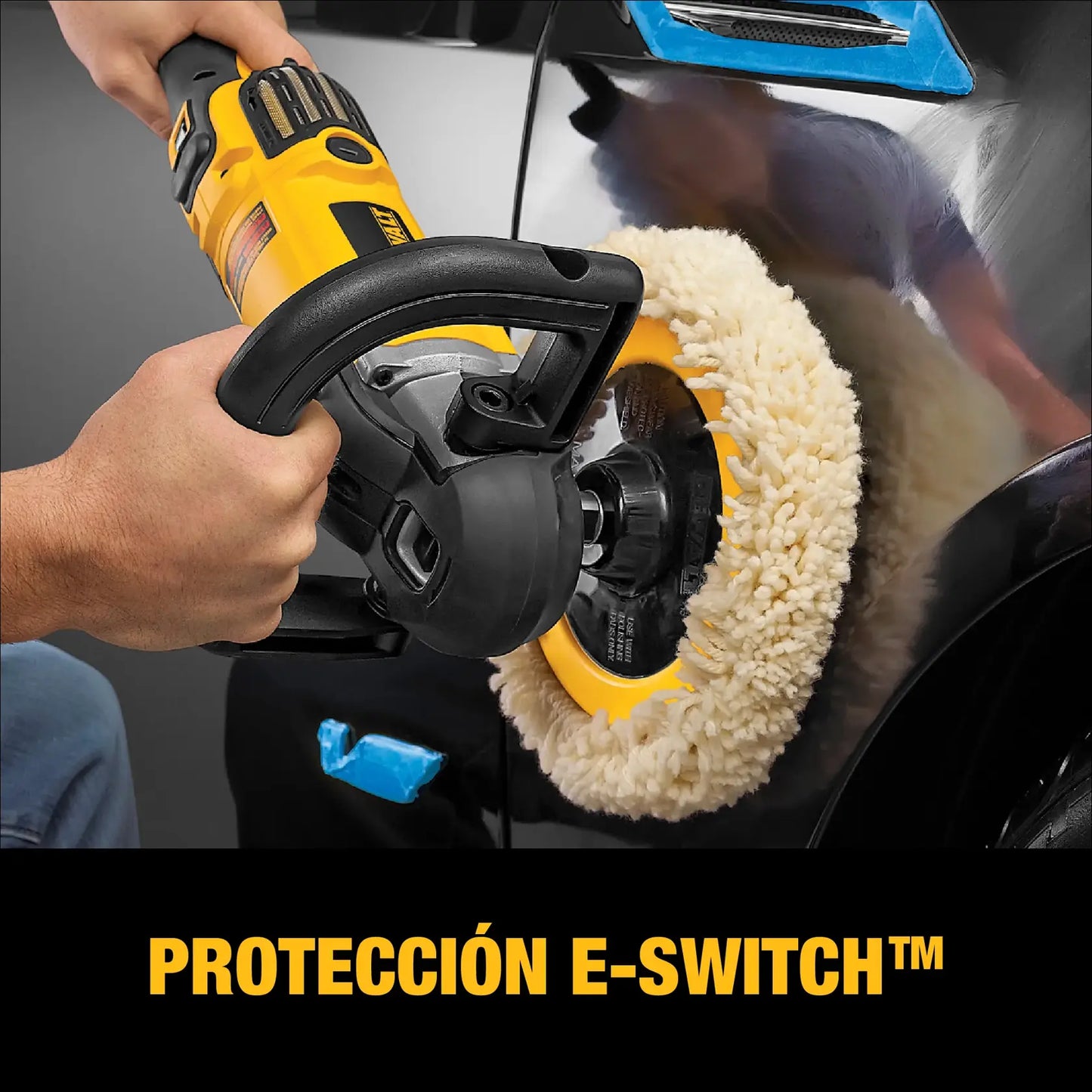 Pulidora Dewalt de 7"-9" de velocidad variable