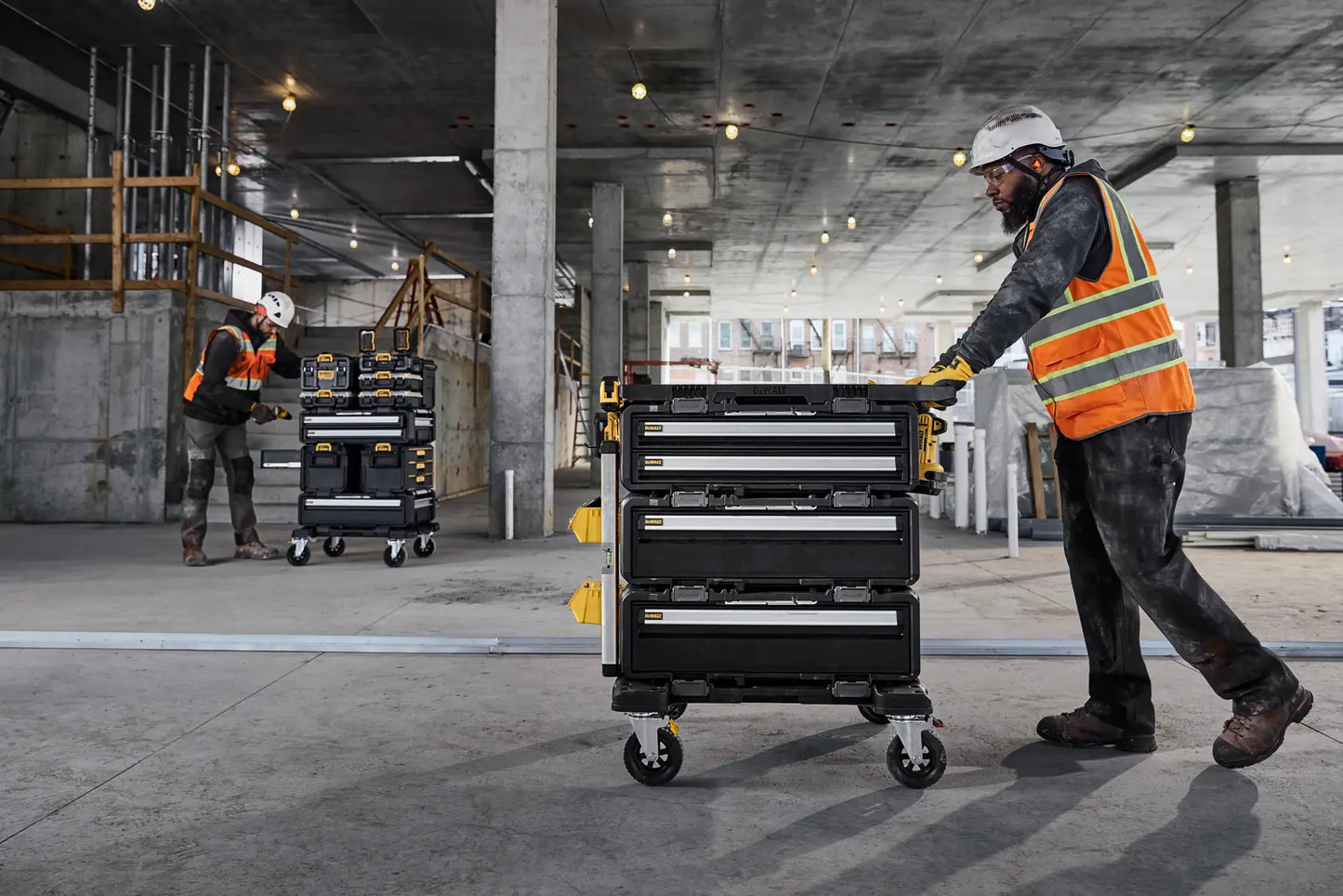 Organizador de herramientas Dewalt de 6 compartimentos ToughSystem 2.0